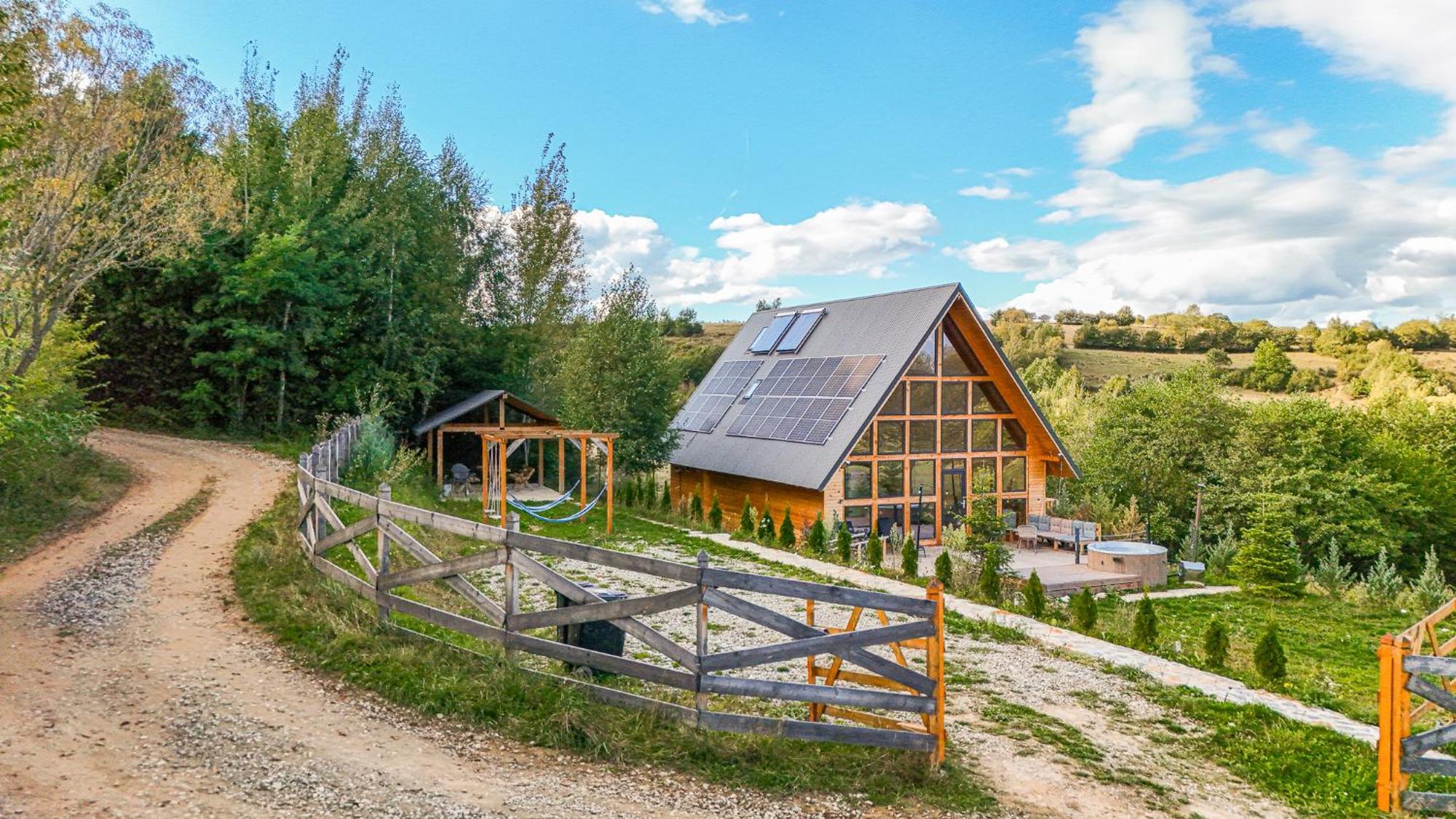 Cabana Timbernest Bran  Exterior photo